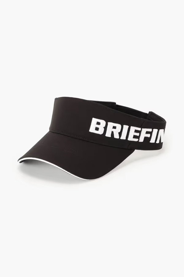 画像1: ブリーフィング ゴルフ BRIEFING MEN’S WR CORDURA ROUND LOGO VISOR{-BFA} (1)