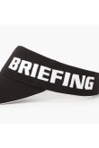 画像2: ブリーフィング ゴルフ BRIEFING MEN’S WR CORDURA ROUND LOGO VISOR{-BFA} (2)