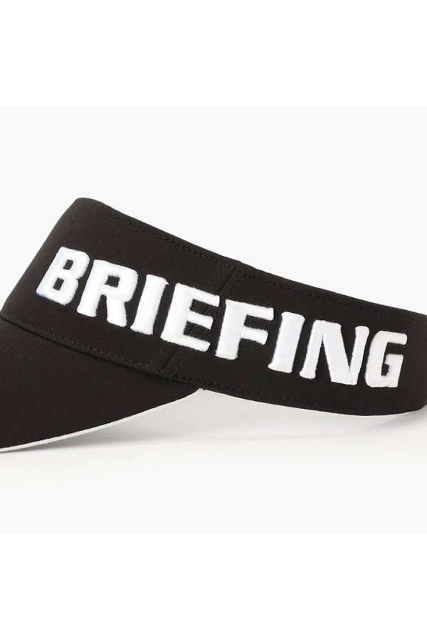 画像2: ブリーフィング ゴルフ BRIEFING MEN’S WR CORDURA ROUND LOGO VISOR{-BFA} (2)