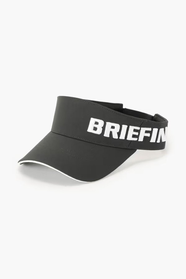 画像1: ブリーフィング ゴルフ BRIEFING MEN’S WR CORDURA ROUND LOGO VISOR{-BFA} (1)