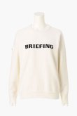 画像1: ブリーフィング ゴルフ BRIEFING WOMEN’S AIRY YARN KNIT CREWNECK{-BFA} (1)