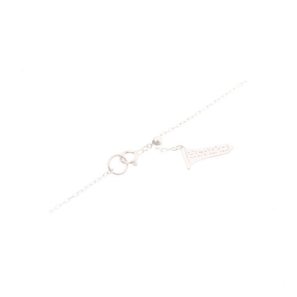 画像4:   Hirotaka ヒロタカ Bow Diamond Necklace S(Yellow Gold){-BJA} (4)