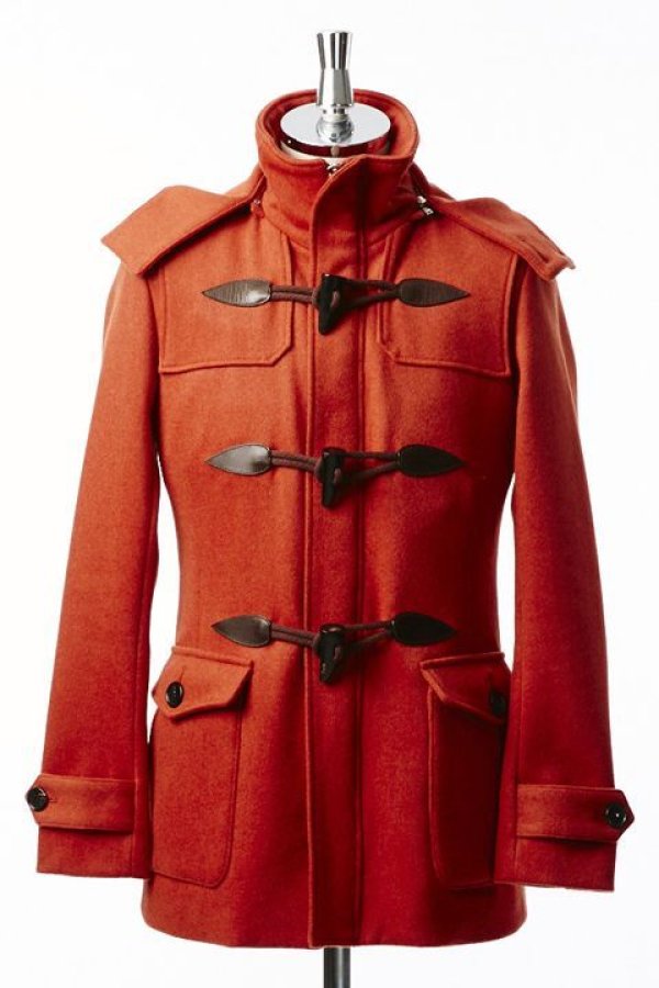 画像2: 【 30%OFF セール126,500円→88,550円】 AKM エイケイエム SUPER 120'S MELTON DUFFLE{C002-WPE007-35-AFA} (2)