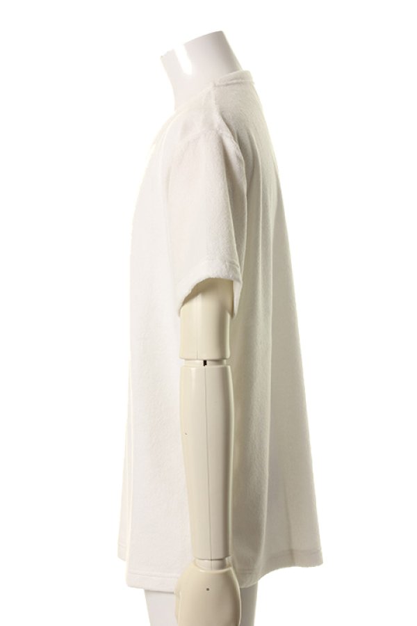 画像3: 【 30%OFF セール15,400円→10,780円】 T' ティー 【underbar Limited】TOP QUALITY "SUPIMA COTTON" AIRY PILE series V Neck Short Sleeve BIG(Y322){C03-UNDERBAR-WHT-AHS} (3)