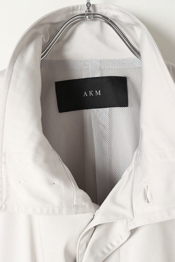 画像3: 【 30%OFF セール110,000円→77,000円】 AKM エイケイエム LIMONTA POLY TAFETA STAND COAT{-BJS} (3)