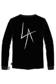 画像2: LOCAL AUTHORITY ローカルオーソリティ LA SLASH LONG SLEEVE TEE{-BEA} (2)