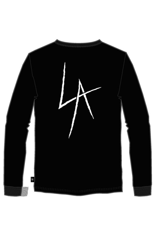 画像2: LOCAL AUTHORITY ローカルオーソリティ LA SLASH LONG SLEEVE TEE{-BEA} (2)
