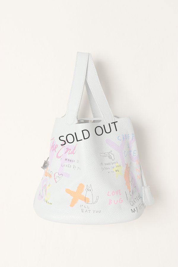 画像4: {SOLD}guernika ゲルニカ Cube Bag / size L{-BDA}{E-} (4)