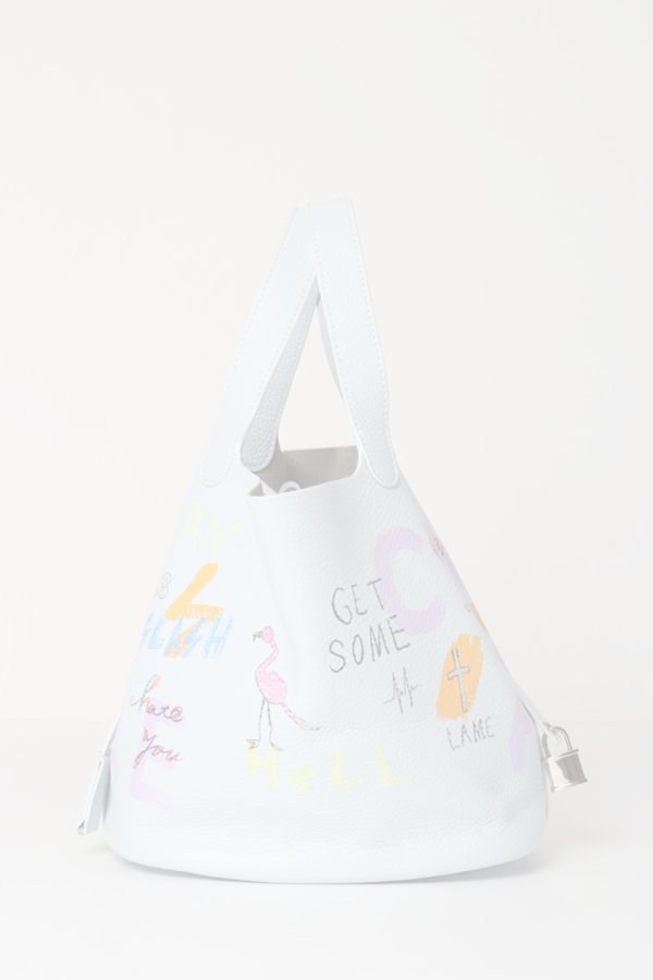 画像4:   guernika ゲルニカ Cube Bag / size L / Ice Blue{GR-CB-1-BDA}{E-} (4)