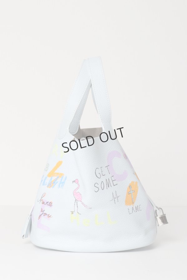 画像4: {SOLD}guernika ゲルニカ Cube Bag / size L / Ice Blue{GR-CB-1-BDA}{E-} (4)