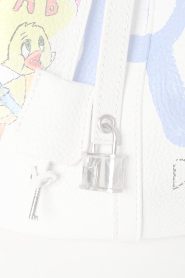画像6:   guernika ゲルニカ Cube Bag / size L / White{GR-CB-1-BDA}{E-} (6)