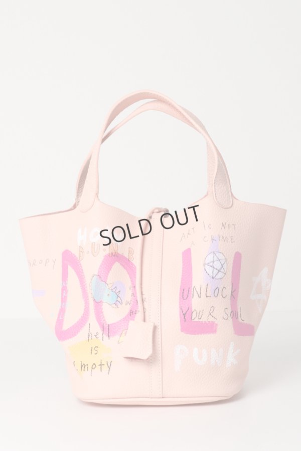 画像3: {SOLD}guernika ゲルニカ Cube Bag / size L / Baby Pink{GR-CB-1-BDA}{E-} (3)