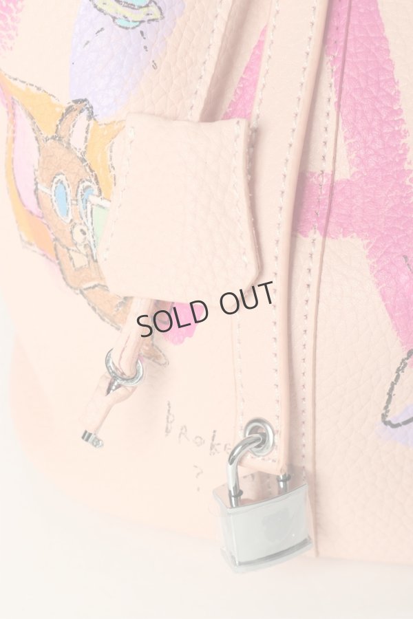 画像5: {SOLD}guernika ゲルニカ Cube Bag / size L / Baby Pink{GR-CB-1-BDA}{E-} (5)