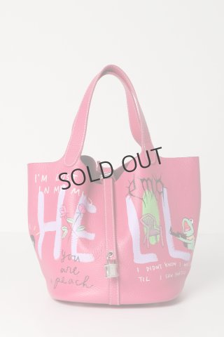 SOLD}guernika ゲルニカ Cube Bag / size L / Vivid Pink{GR-CB