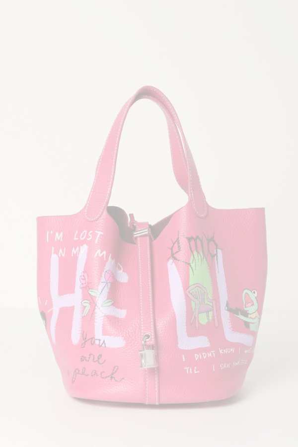 画像1:   guernika ゲルニカ Cube Bag / size L / Vivid Pink{GR-CB-1-BDA}{E-} (1)