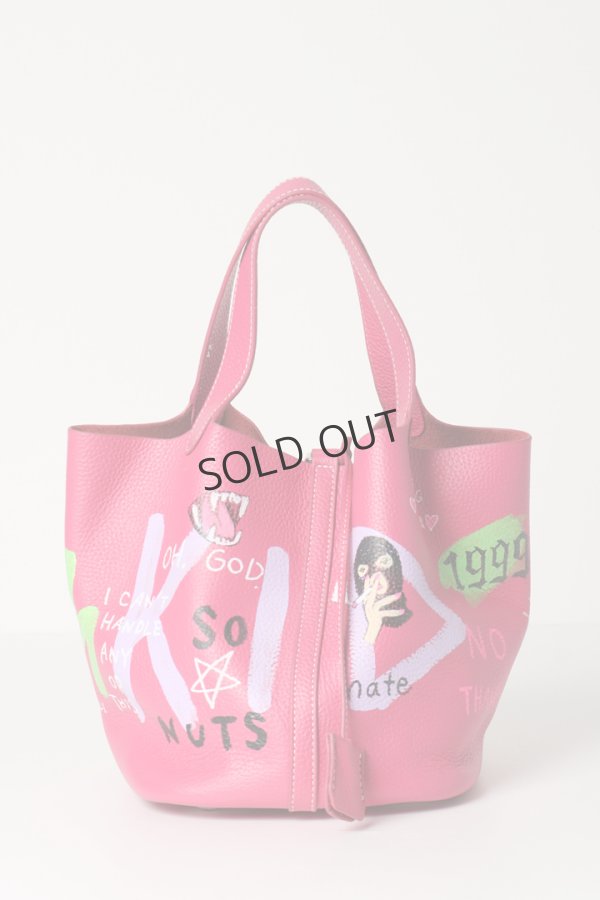 画像3: {SOLD}guernika ゲルニカ Cube Bag / size L / Vivid Pink{GR-CB-1-BDA}{E-} (3)