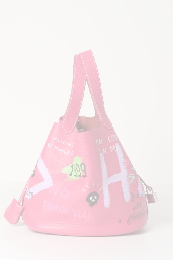 画像4:   guernika ゲルニカ Cube Bag / size L / Vivid Pink{GR-CB-1-BDA}{E-} (4)