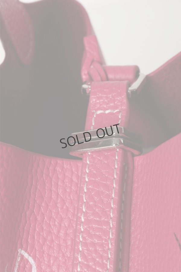 画像5: {SOLD}guernika ゲルニカ Cube Bag / size L / Vivid Pink{GR-CB-1-BDA}{E-} (5)