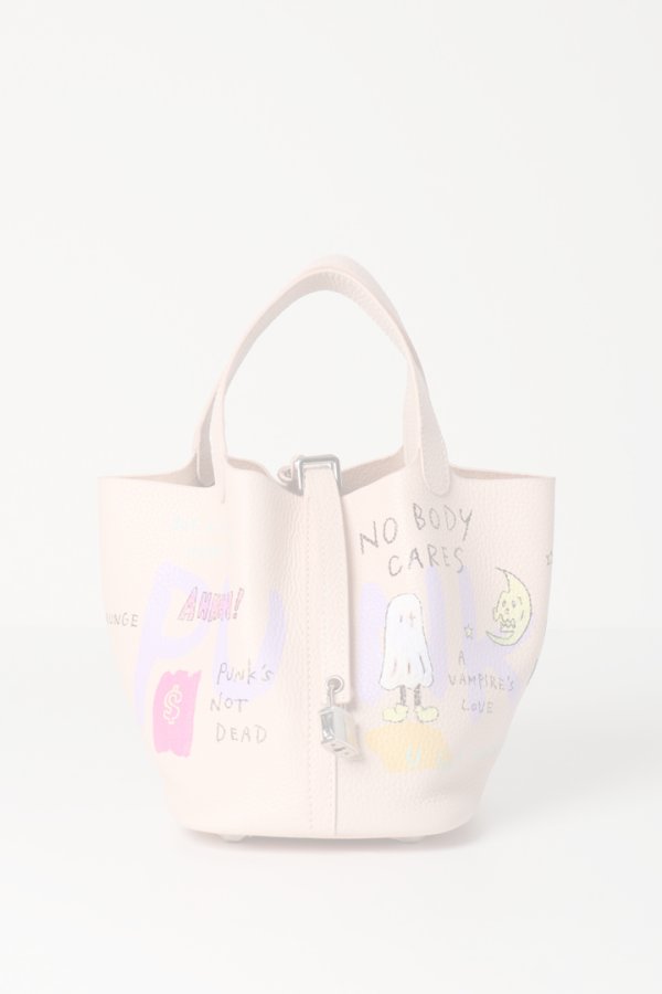 画像1:   guernika ゲルニカ Cube Bag / size S / Baby Pink{GR-CB-3-BDA}{E-} (1)
