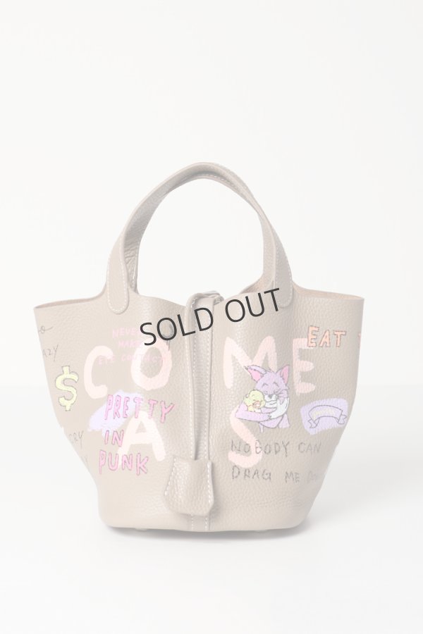 画像3: {SOLD}guernika ゲルニカ Cube Bag / size S / Beige{GR-CB-3-BDA}{E-} (3)