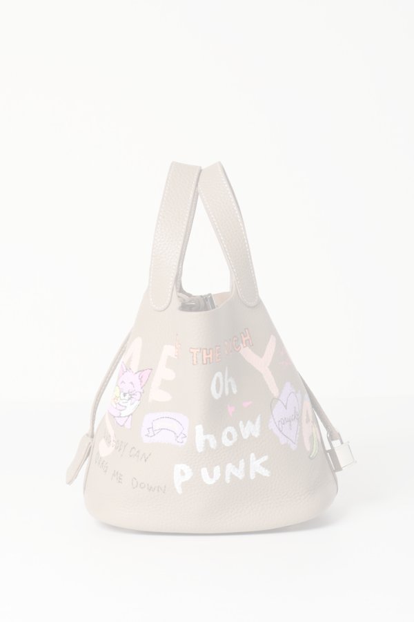 画像4:   guernika ゲルニカ Cube Bag / size S / Beige{GR-CB-3-BDA}{E-} (4)