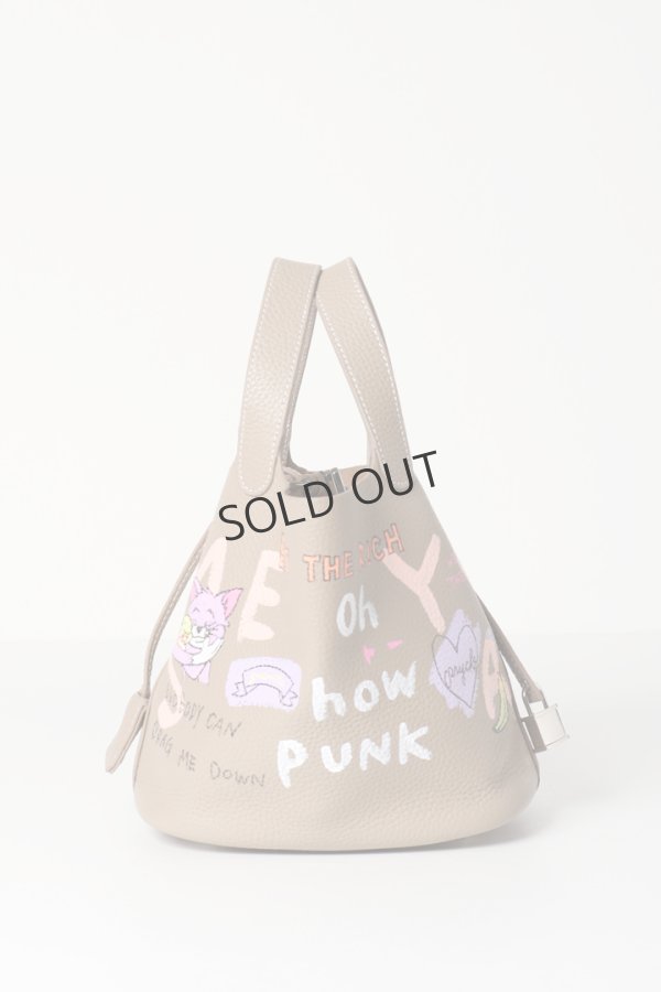 画像4: {SOLD}guernika ゲルニカ Cube Bag / size S / Beige{GR-CB-3-BDA}{E-} (4)