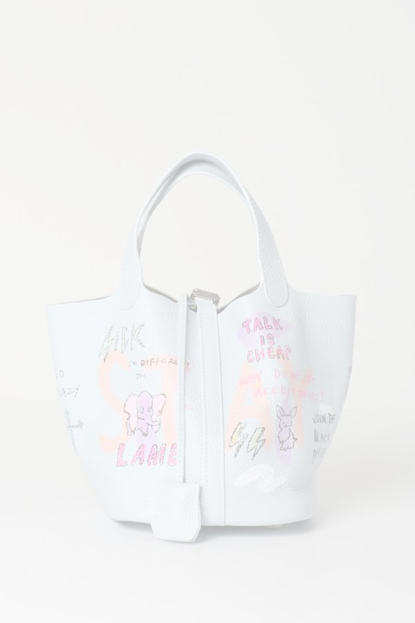 画像3:   guernika ゲルニカ Cube Bag / size S / Ice Blue{GR-CB-3-BDA}{E-} (3)