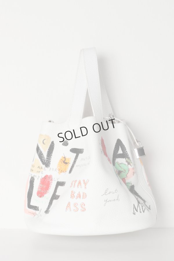 画像3: {SOLD}guernika ゲルニカ Cube Bag / size L / White{GR-CB-1-BES}{E-} (3)