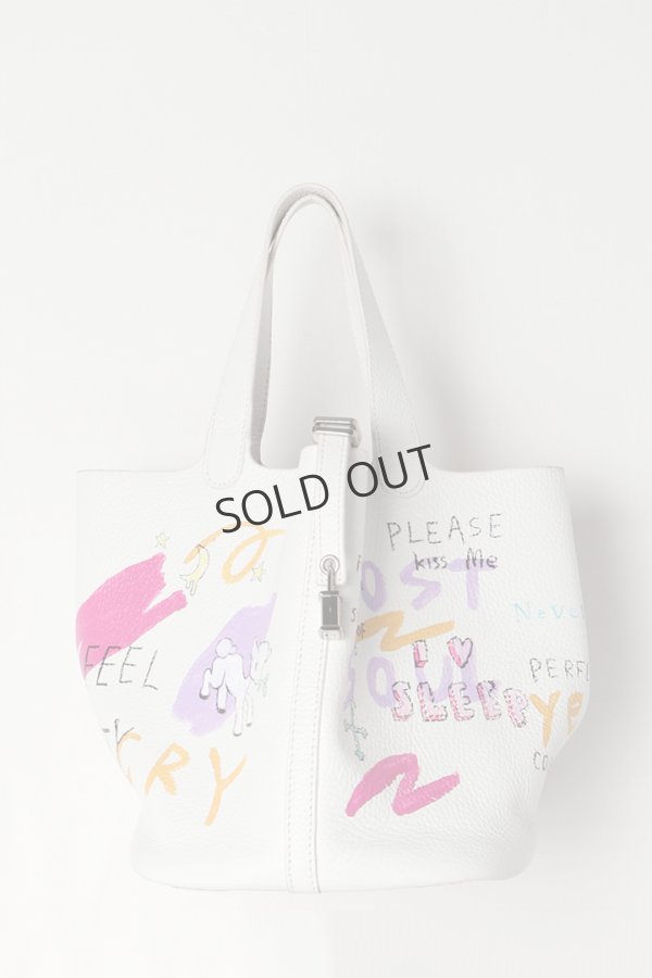 画像1: {SOLD}guernika ゲルニカ Cube Bag / size L / White{GR-CB-1-BES}{E-} (1)