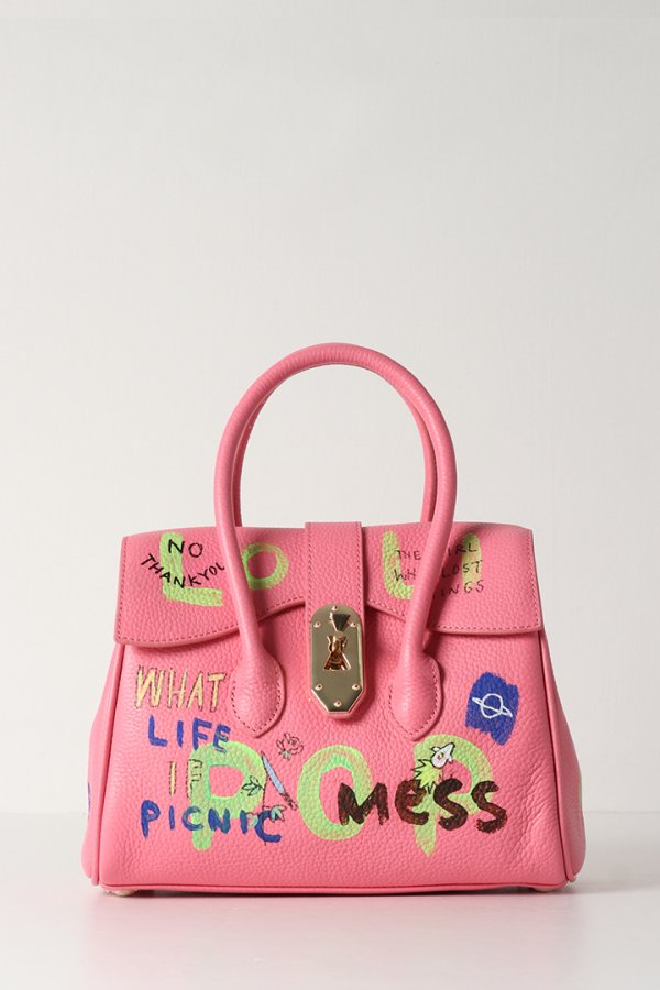 画像1: guernika ゲルニカ Ribbon Bag / Pink{GR-RB-1-BES} (1)
