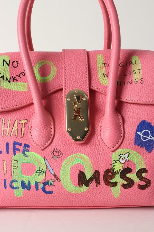 画像5: guernika ゲルニカ Ribbon Bag / Pink{GR-RB-1-BES}{E-} (5)