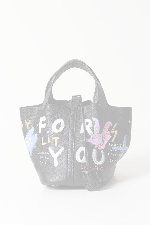 画像3:   guernika ゲルニカ Cube Bag / size S / Black{GR-CB-3-BEA}{E-} (3)