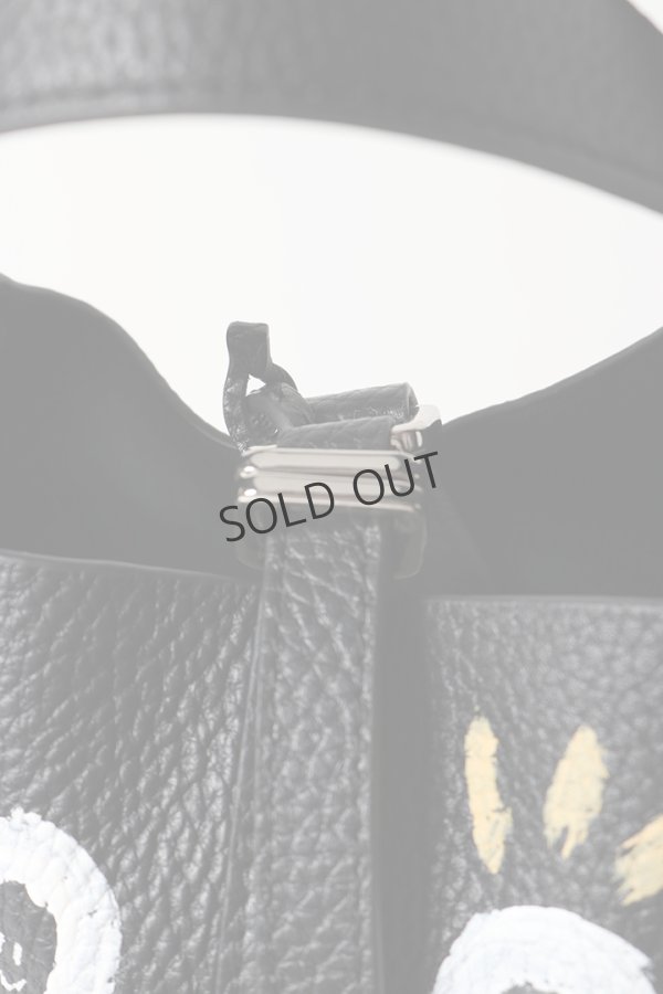 画像5: {SOLD}guernika ゲルニカ Cube Bag / size S / Black{GR-CB-3-BEA}{E-} (5)