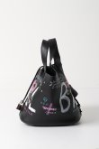 画像2: guernika ゲルニカ Cube Bag / size S / Black{GR-CB-3-BEA} (2)