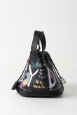 画像4: guernika ゲルニカ Cube Bag / size S / Black{GR-CB-3-BEA} (4)