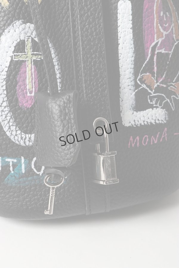 画像6: {SOLD}guernika ゲルニカ Cube Bag / size S / Black{GR-CB-3-BEA}{E-} (6)