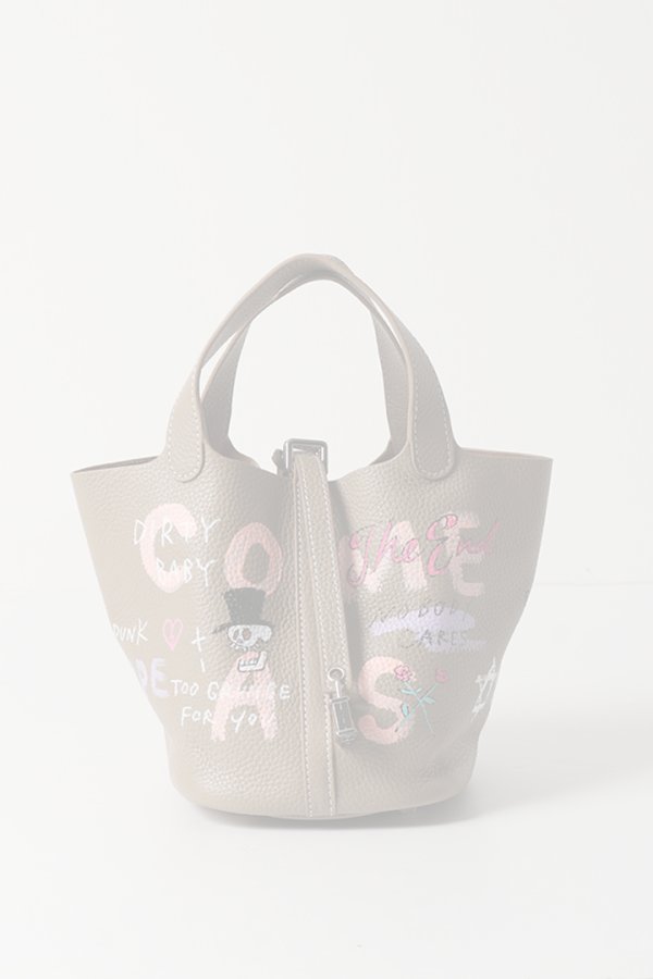 画像1:   guernika ゲルニカ Cube Bag / size S / Beige{GR-CB-3-BEA}{E-} (1)