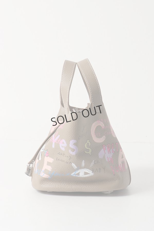 画像2: {SOLD}guernika ゲルニカ Cube Bag / size S / Beige{GR-CB-3-BEA}{E-} (2)