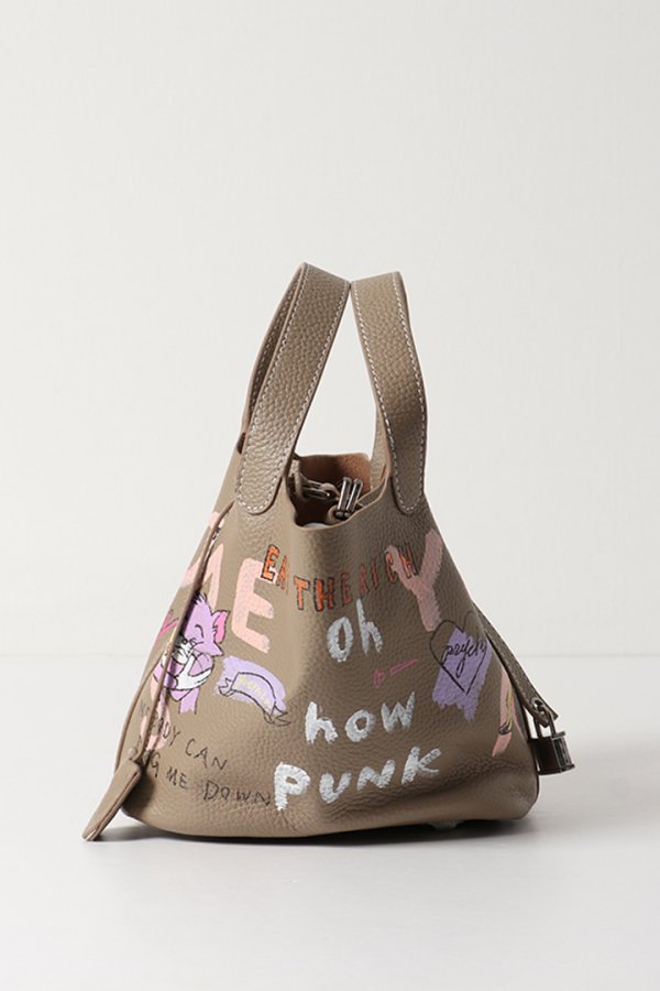 画像4: guernika ゲルニカ Cube Bag / size S / Beige{GR-CB-3-BEA}{E-} (4)