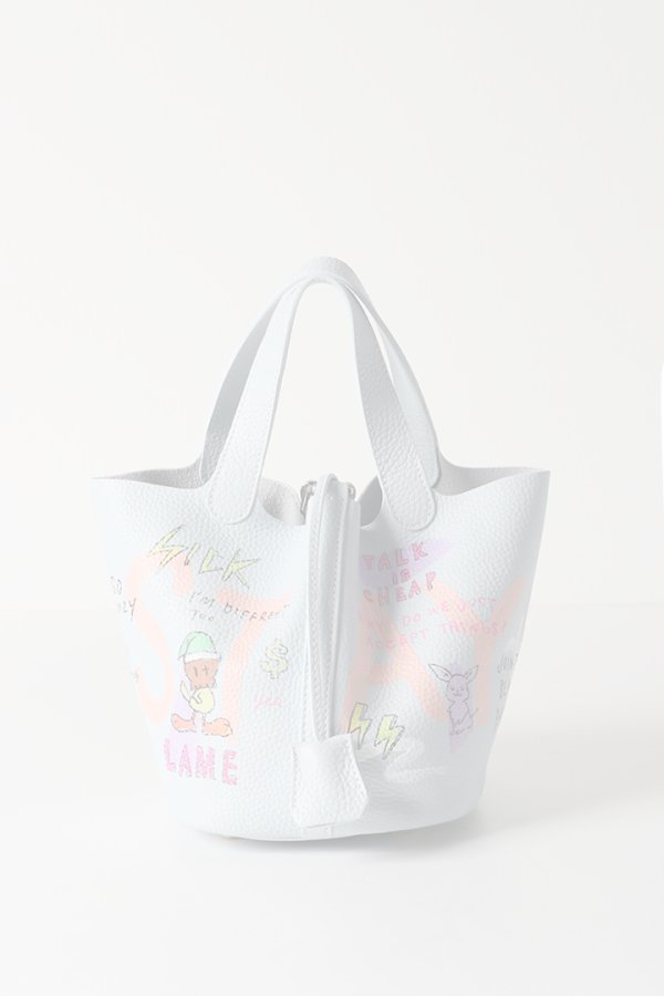 画像3:   guernika ゲルニカ Cube Bag / size S / Ice Blue{GR-CB-3-BEA}{E-} (3)