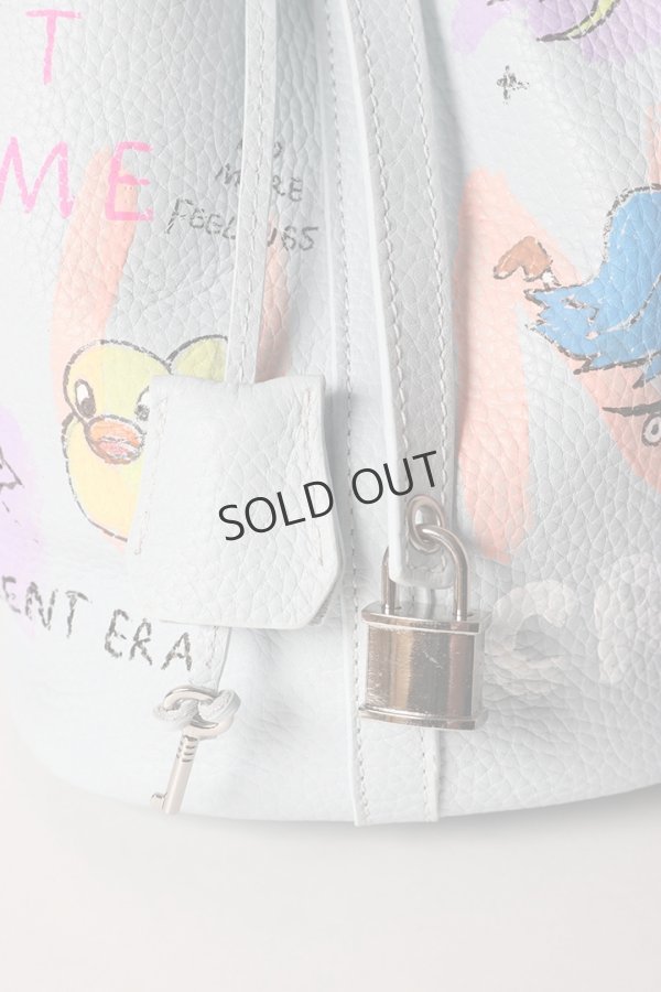 画像5: {SOLD}guernika ゲルニカ Cube Bag / size S / Ice Blue{GR-CB-3-BEA}{E-} (5)