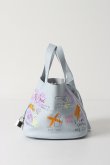 画像2: {SOLD}guernika ゲルニカ Cube Bag / size S / Ice Blue{GR-CB-3-BEA} (2)