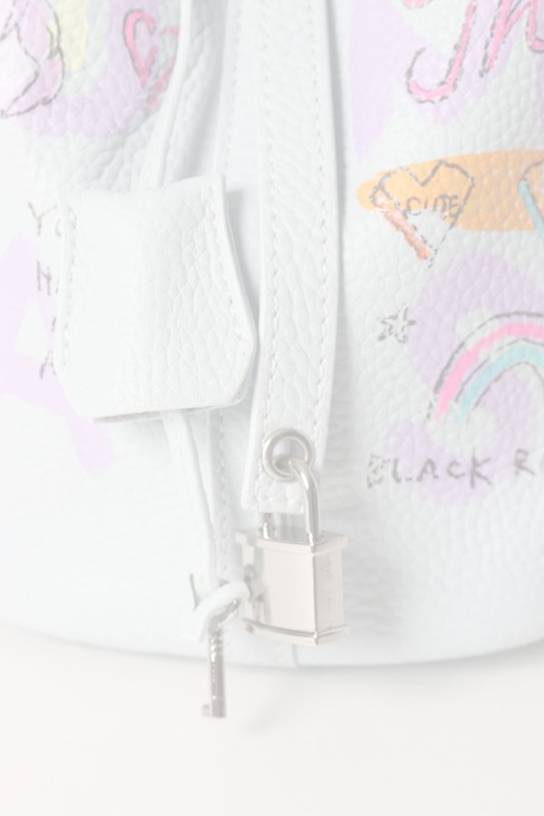 画像4:   guernika ゲルニカ Cube Bag / size S / Ice Blue{GR-CB-3-BEA}{E-} (4)