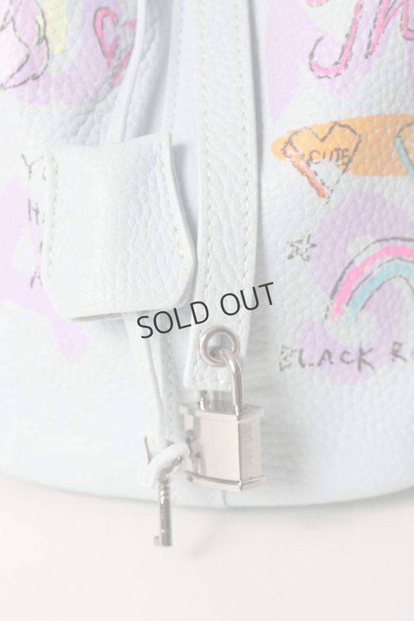 画像4: {SOLD}guernika ゲルニカ Cube Bag / size S / Ice Blue{GR-CB-3-BEA}{E-} (4)