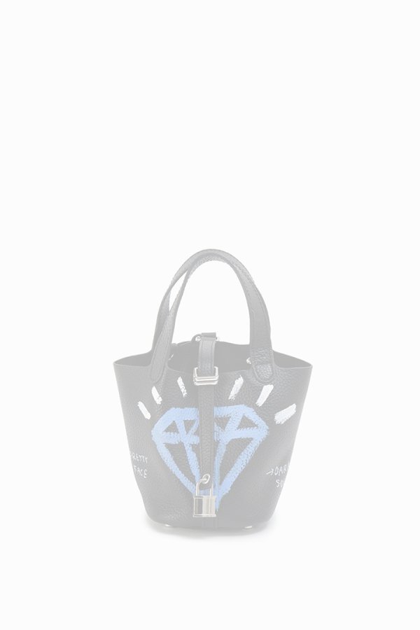 画像2:   guernika ゲルニカ Cube Bag / size MINI / Black{E-}{GR-MCB-1-BFS} (2)