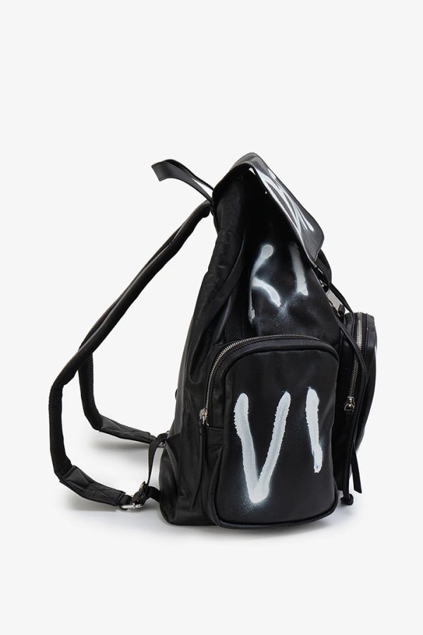 画像4: guernika ゲルニカ Paint Leather Back Pack{-BFS} (4)