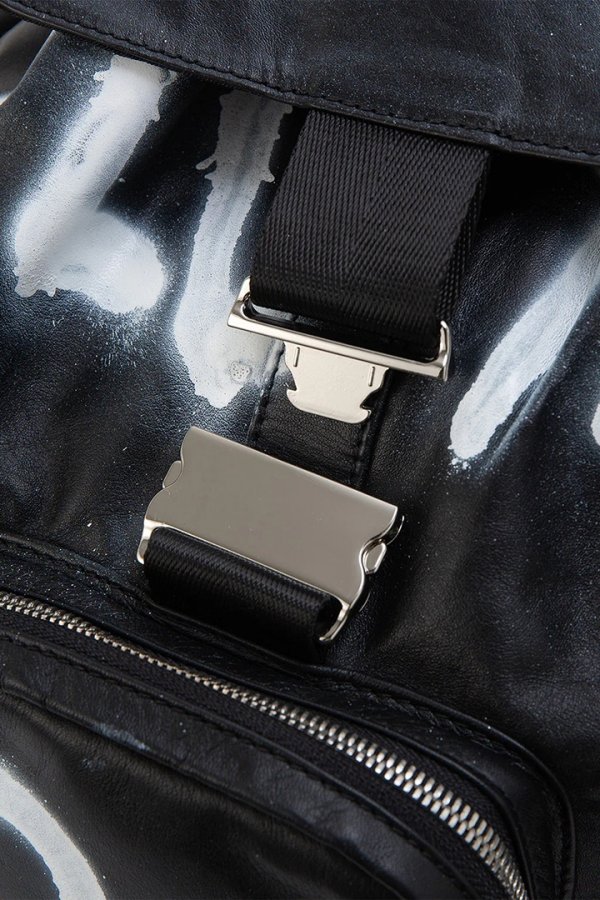 画像7: guernika ゲルニカ Paint Leather Back Pack{-BFS} (7)