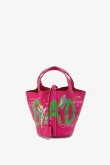 画像2: guernika ゲルニカ Cube Bag / size S / Vivid Pink{-BFS} (2)