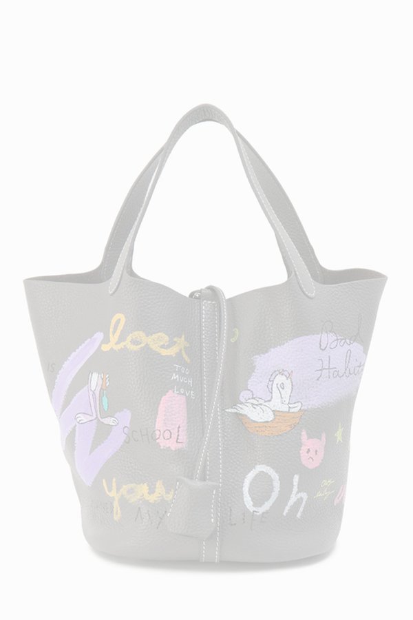 画像2:   guernika ゲルニカ Cube Bag / size L / Gray{GR-CB-1/01102GRL-BFS}{E-} (2)