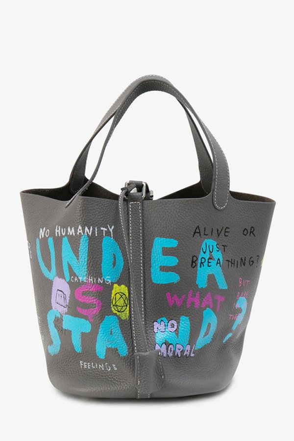 画像2: guernika ゲルニカ Cube Bag / size L / Gray{GR-CB-1/01088GRL-BFS}{E-} (2)